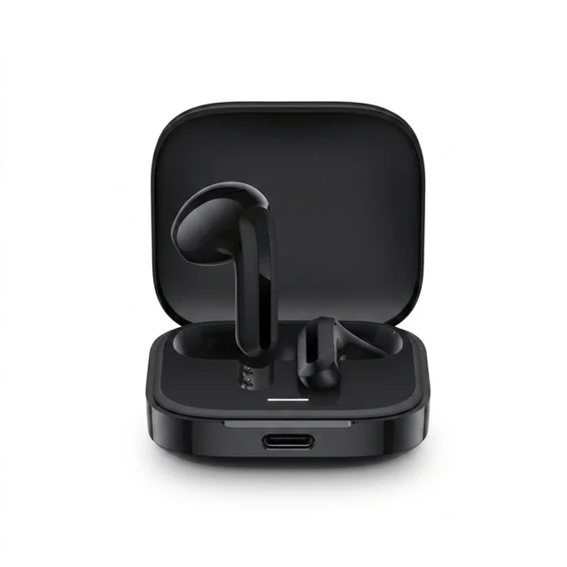 هدفون بلوتوثی شیائومی مدل Redmi Buds 6 Active با نویز کنسلینگ میکروفون (ENC)، درگاه شارژ U 101811028